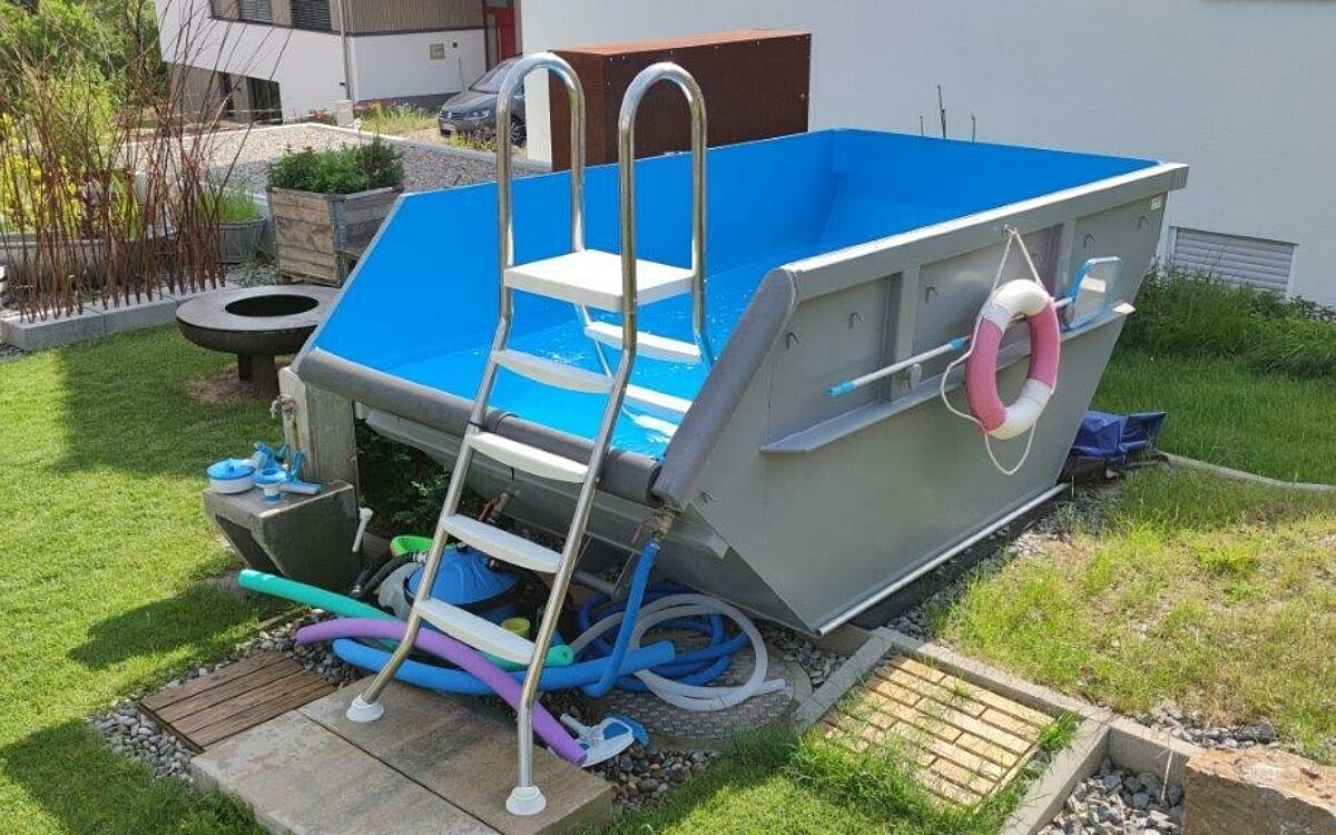 Container als Pool3 Container als Pool3